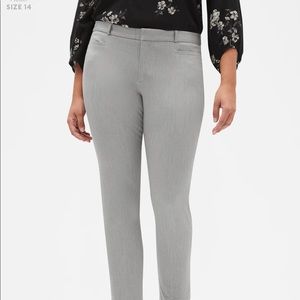 Banana republic skinny Sloan pant heather grey 0